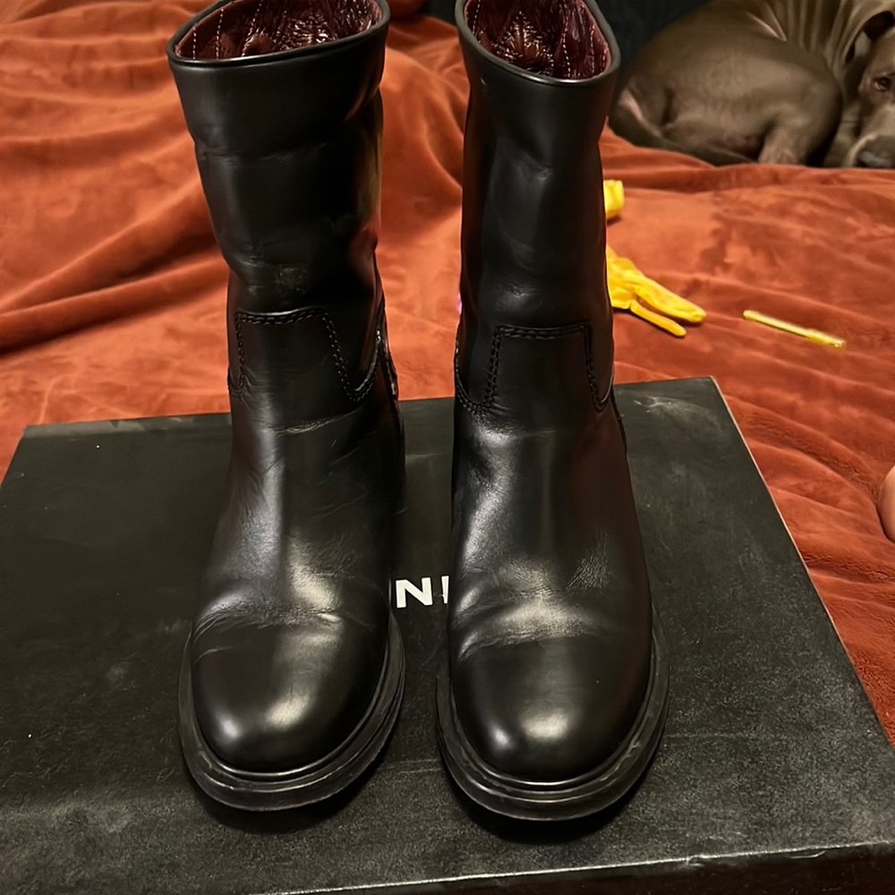 Authentic Chanel boots